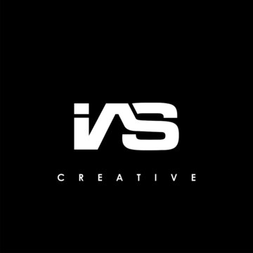 IAS Letter Initial Logo Design Template Vector Illustration