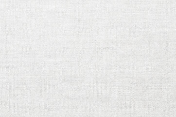 Linen fabric texture background. Natural white cloth canvas surface closeup	