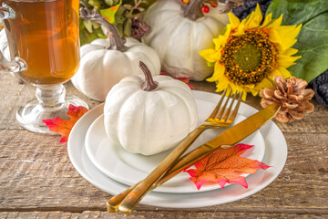 Autumn Table Setting
