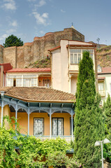 Tbilisi Old Town, Georgia, HDR Image