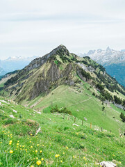 Fototapeta na wymiar mountain landscape with mountains