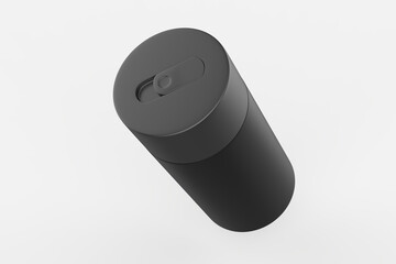 Tooth Picks Tube Mockup isolated on white background. 3d illustration