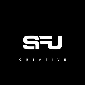 SFJ Letter Initial Logo Design Template Vector Illustration