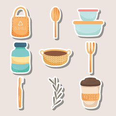 reusable ecology elements set