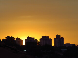 city sunset