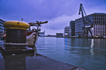 Fototapeta na wymiar Hafen Münster