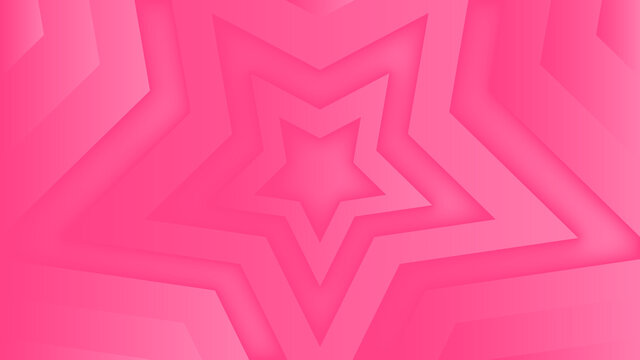 Minimal backgrounds star design. star Lines colorful design. future geometric patterns. trendy stylish star illustration. pink stars on a light shades gradient background. Star Vector illustration
