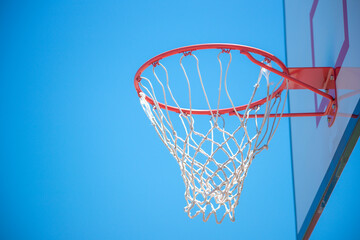 Basketball court in park in new taipei city © yaophotograph