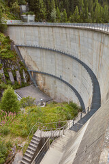 Views of dam - Sufnersee dam