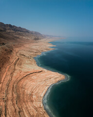 Dead Sea Aerial drone photography
