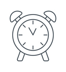 clock silhouette icon