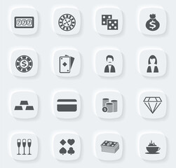 Casino icons