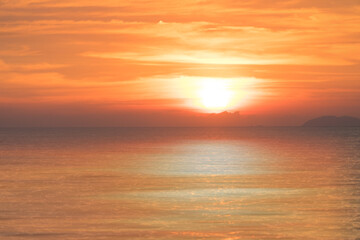 Obraz premium Beautiful sunset
