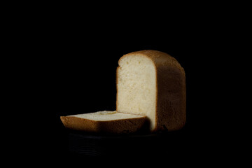 a loaf of fresh bread, made from premium flour