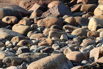 stones on the beach