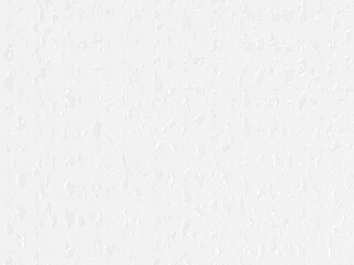 Abstract clean white texture wall 3d rendering. Free shape tracery rough shiny surface as cement, concrete, plaster or plastic background for text space creative design artwork.
