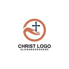 Obraz premium Church Logo vector template creative design