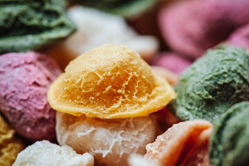 Hand made Orecchiette pasta with natural flavors