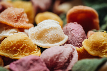 Hand made Orecchiette pasta with natural flavors