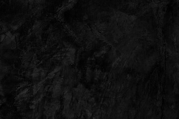 Fototapeta premium Dark grunge solid painted concrete wall texture backdrop