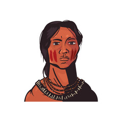 female indigenous character