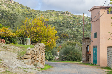 Lollove, rural village in Sardinia