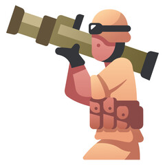 rocket launcher soldier icon