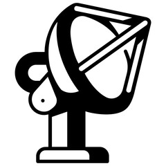 radar satellite dish icon