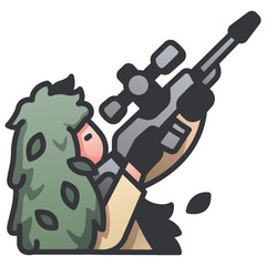 sniper soldier icon