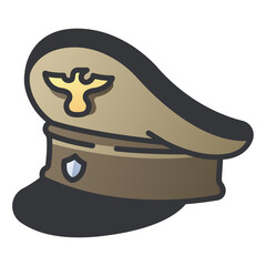 soldier hat icon