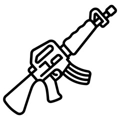 assault rifle  icon