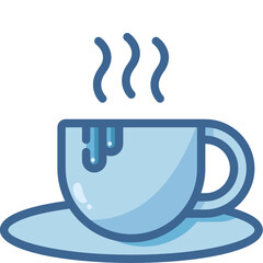 hot chocolate Two Tone icon