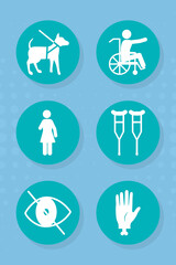 disabled accessibility symbols