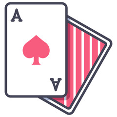 spades poker card icon
