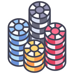 gambling chip icon