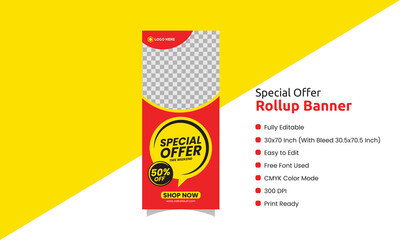 Special Offer Rollup Banner