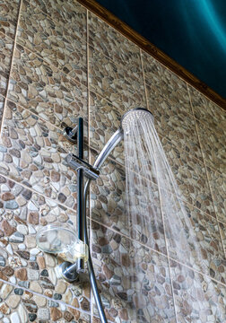 Fragment of bathroom interior