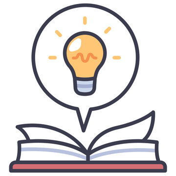 open book and idea.svg