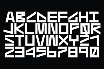 Sexy, bold and powerful modern tech geometric font, designed for maximum visual and emotional impact. It's great for social media, headlines, magazines, branding, posters, fashion designs and websites