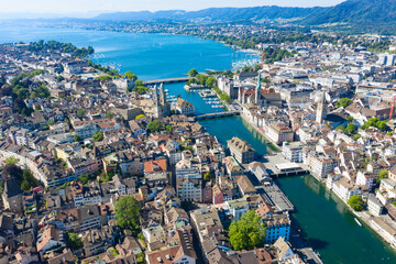 Zurich in summer