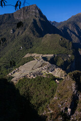 Machu Picchu sem from the top of Huayna Picchu
