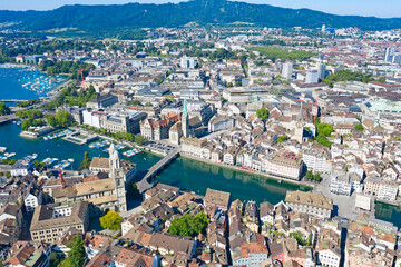 Zurich in summer