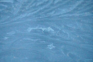 frozen surface