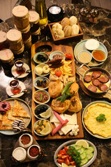ready to serve beatiful delicious food beverage