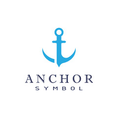 Anchor Logo Template vector symbol design
