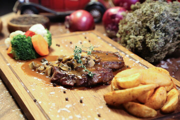 ready to serve beatiful delicious food beverage
