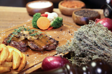 ready to serve beatiful delicious food beverage