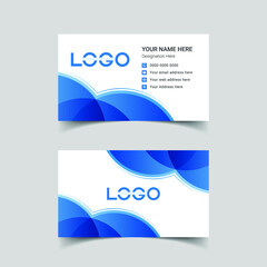 Fototapeta premium Vector Modern Creative and Clean Business Card Template