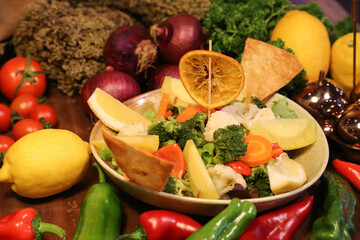 ready to serve beatiful delicious food beverage