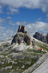 Dolomite mountain in Italy
